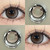 14.5MM Milk Tea Brown Color Contact Lens