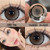 14.5MM Milk Tea Brown Color Contact Lens