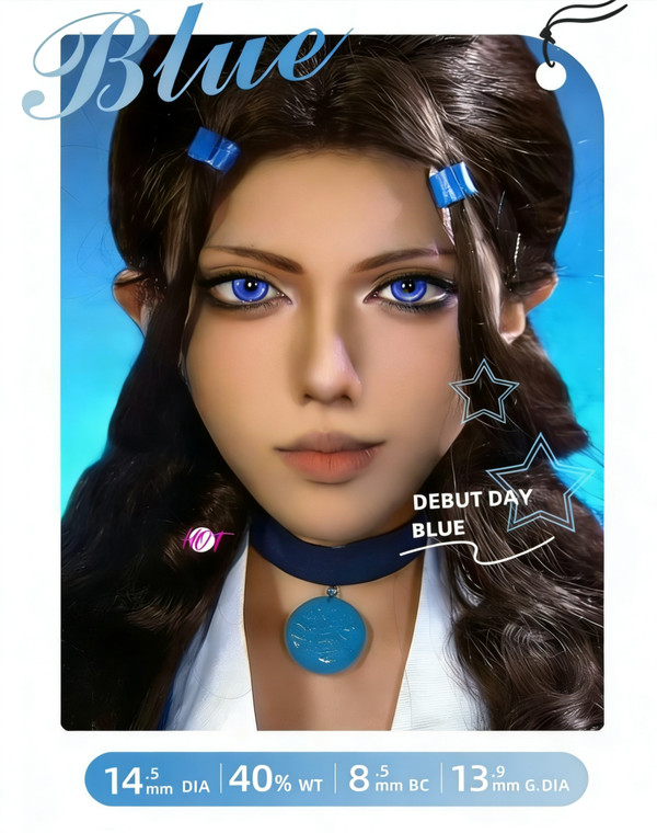 14.5mm Debut Day Series Cosplay Color Contact Lens