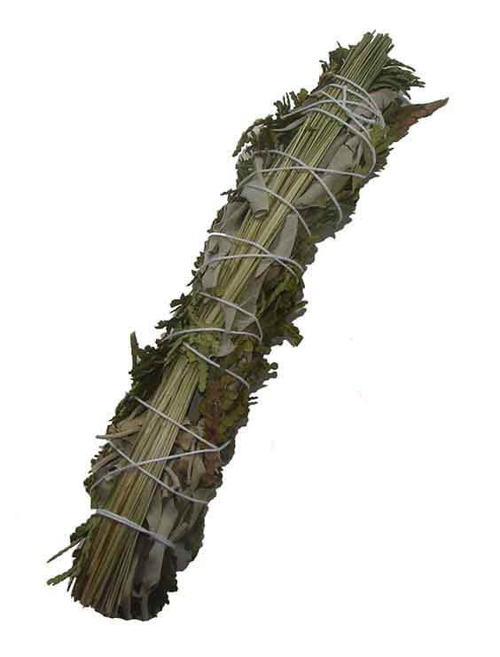 Cedar Sage and Sweet Grass Smudge Bundle for Sale
