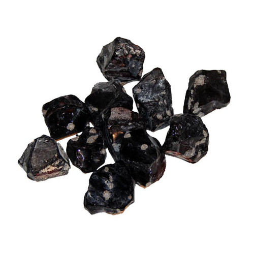 Extra Small Rough Snowflake Obsidian