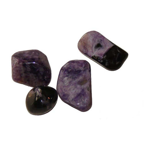 4 gram Tumbled Natural Charoite stones