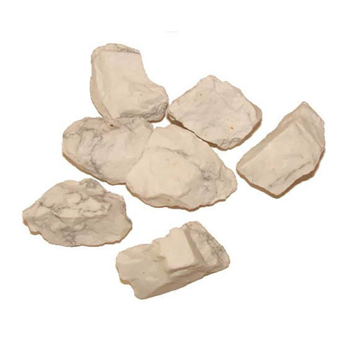 Medium Rough Howlite Stone