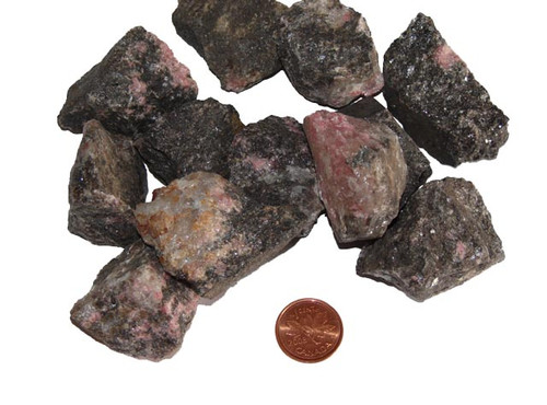 Raw Rhodonite Stones - size huge