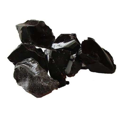 XXX Large Natural Raw Black Obsidian