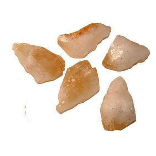 Citrine Natural Points, Huge, 35 to 39 grams, 1-3/4 to 2-1/4 inches