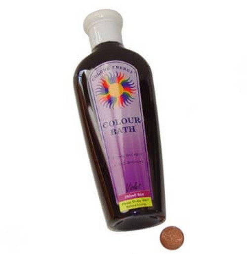 Violet Chakra Color Bath 250 ml/8 ounce bottle