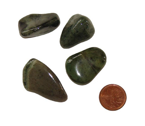 Tumbled Grossularite stones - size large