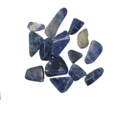 10 grams of tiny tumbled Sodalite