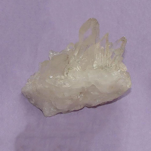 Clear Quartz Cluster, Specimen R, 106.9 grams, 2-3/8 inches