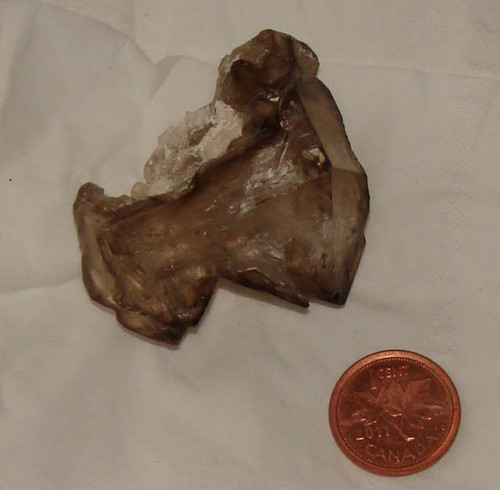 Smoky Elestial Quartz - Specimen P - Image 1