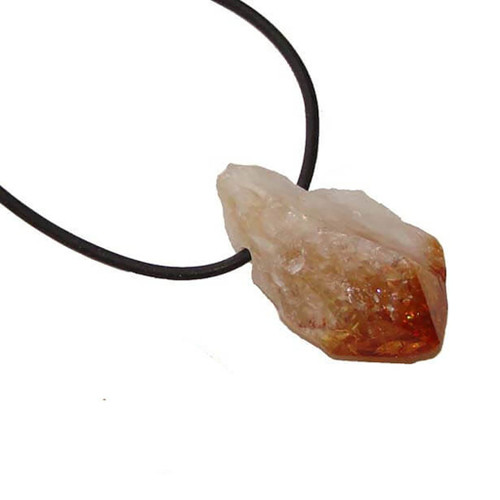 Drilled Citrine Point