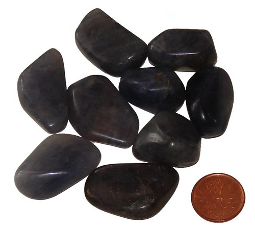 Tumbled Iolite stones - Small