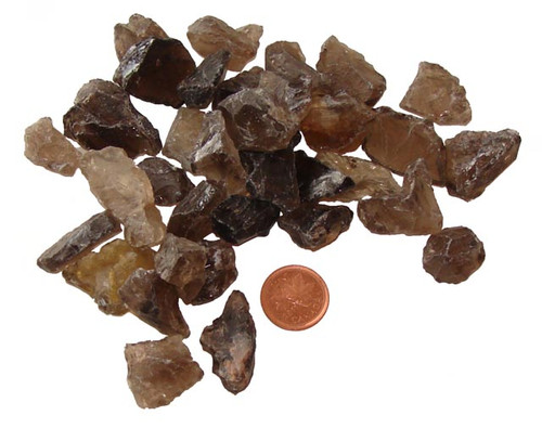 Raw Smoky Quartz - extra small