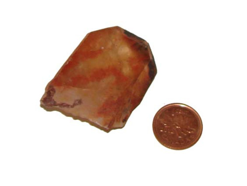 Red Quartz Stone - Specimen C