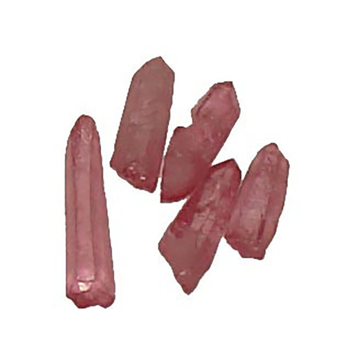 Three quarter gram Rose Aura Quartz Point