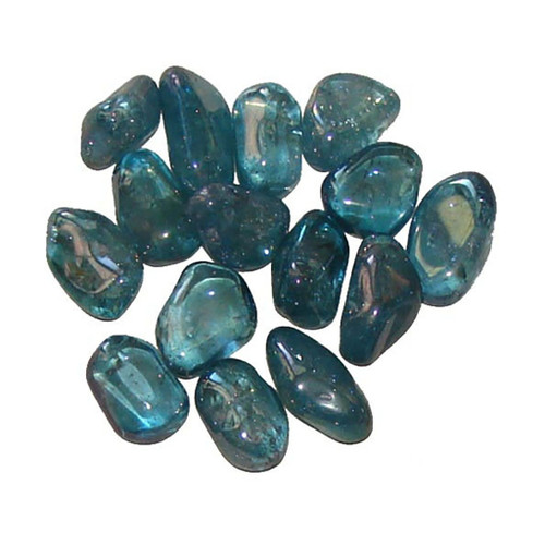 2 gram Tumbled Aqua Aura Stone