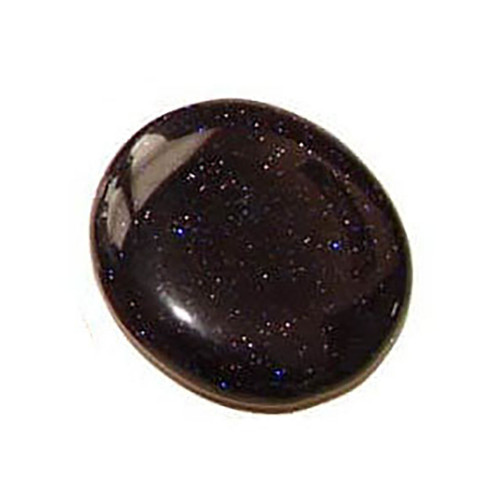 Medium Purple Goldstone Pocket Stone