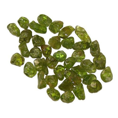 Peridot Tumbled Stones, .7 to .8 gram