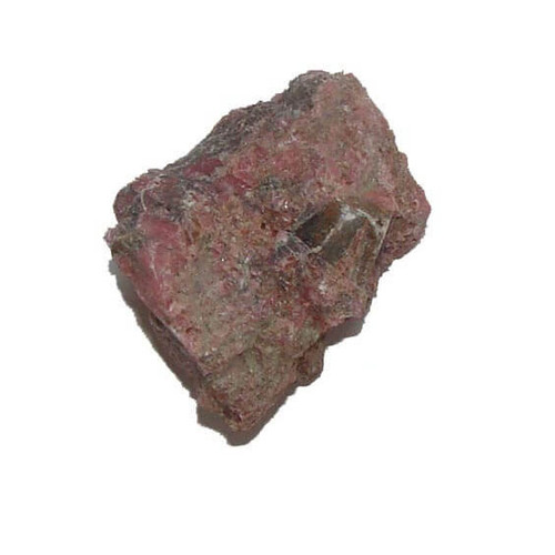 Rhodonite Raw Stone, Specimen B, 39.1 grams, 1-1/2 inches