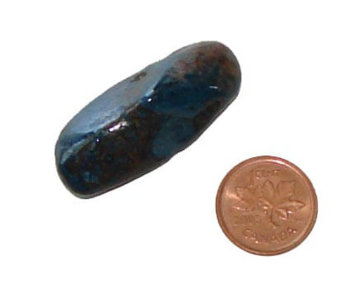 Tumbled Shattuckite stone - Specimen B