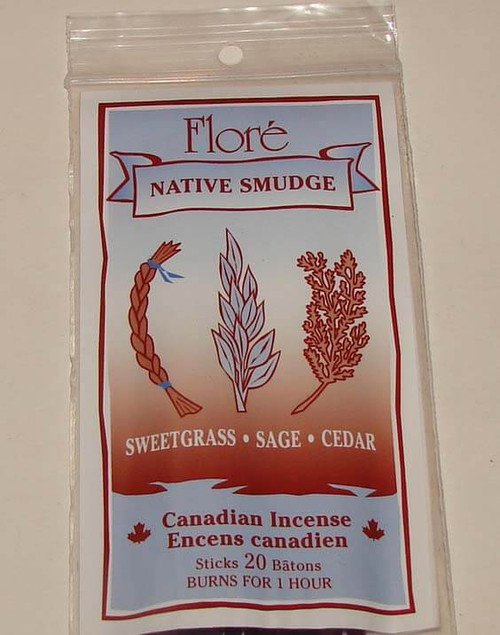 Flore Native Smudge Incense Sticks