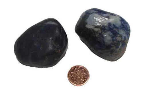 Tumbled Sodalite Stones, size colossal
