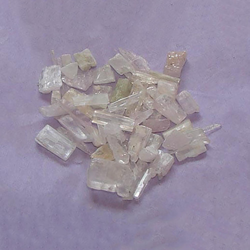 10 grams of Kunzite Stone Chips