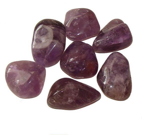 Amethyst Tumbled Stones - size Huge