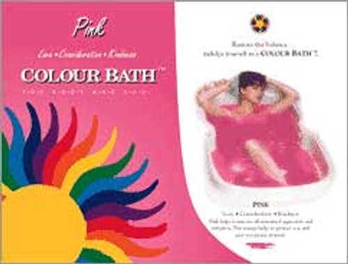 Pink Color Bath - envelope