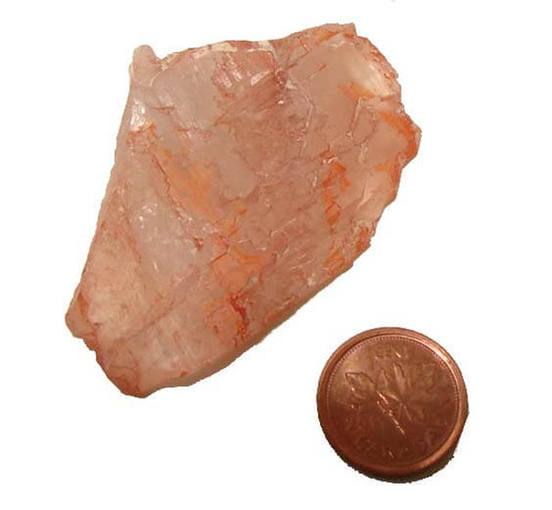 Red Quartz Point, Specimen L, Image 1