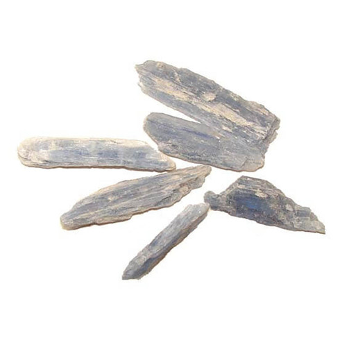 10 grams of tiny Blue Kyanite Raw Blades