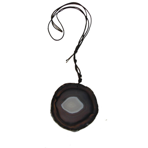 Large Natural Agate Necklace