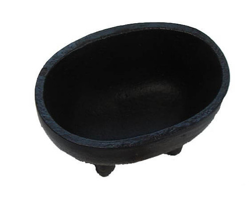 Small Oval Cast Iron Cauldron