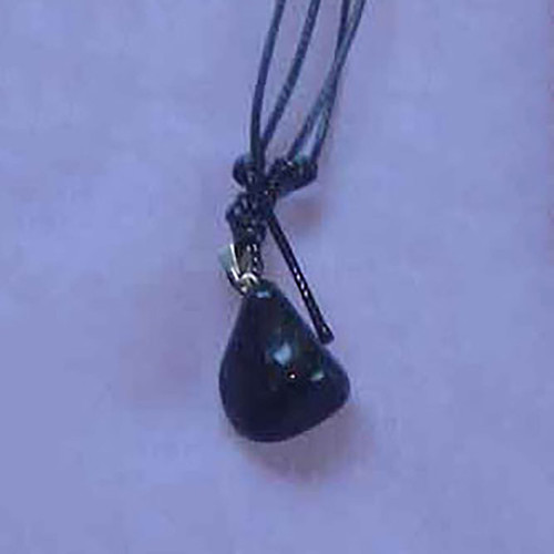 Black Obsidian Gemstone Pendant