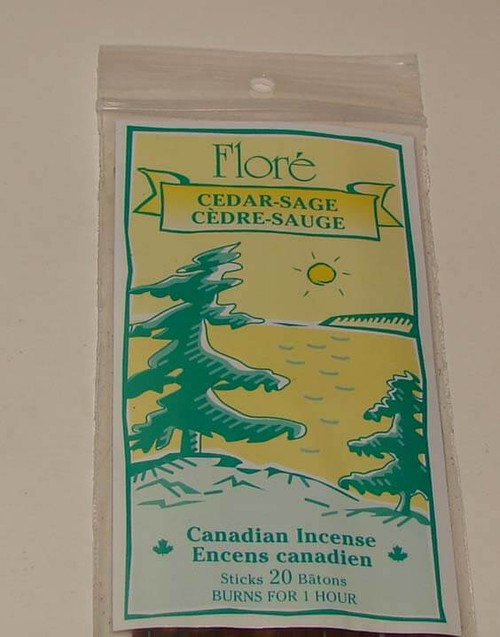 Flore Cedar & Sage Incense Sticks