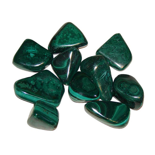 Medium Malachite Tumbled Stone