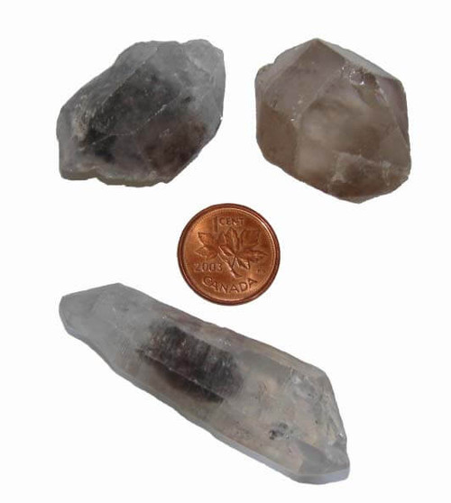 Black Tibetan Quartz crystals - size extra large