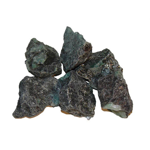 Small Emerald Rough Stone in Matrix