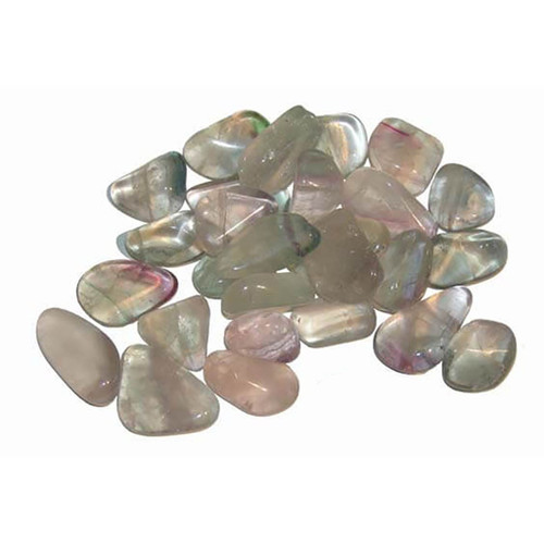 Small Tumbled Clear Fluorite Stone