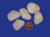 Tumbled Snow Quartz stones - extra large