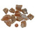 Raw Honey Calcite stones - size extra large, image 2