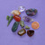 Set of best stones for abundance, prosperity and success in gold pouch, image 2