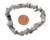 Iolite Semi-Precious Chip Stone Bracelet, image 2