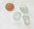 Tumbled Blue Topaz Stones - size 8 grams