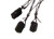 Medium Black Tourmaline Drilled Necklaces, image 2
