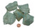 Raw Green Fuschite Stone, Size Humungous