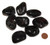 Tumbled Black Tourmaline Healing Stones, size humungous
