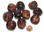 Red Tigers Eye Tumbled Stone, size xx large