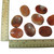 Orange Carnelian Worry Stone, image 2